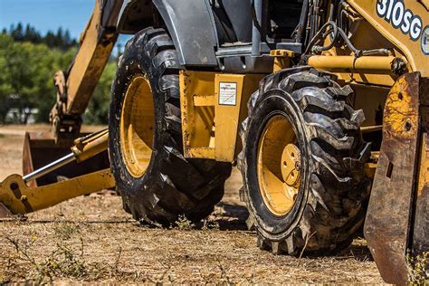 what is a backhoe tire